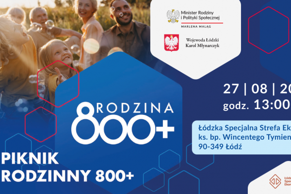 Piknik rodzinny „Rodzina 800+”, 27.08.2023